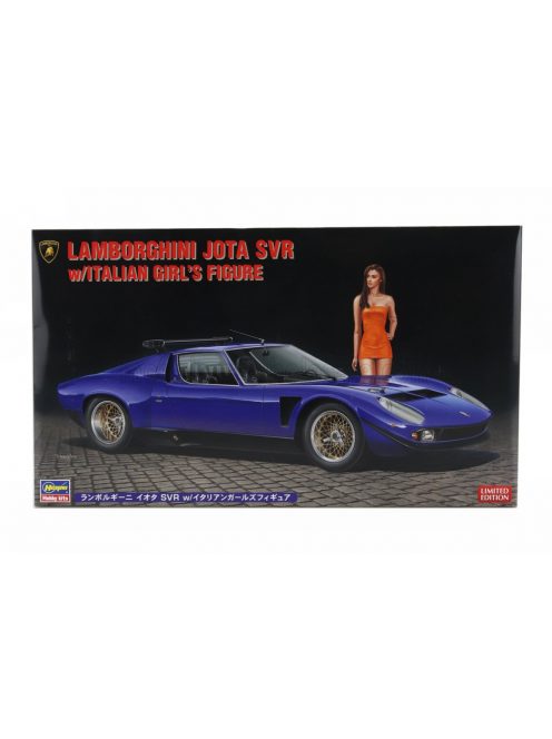 Hasegawa - LAMBORGHINI JOTA SVR WITH GIRL FIGURE 1970 /