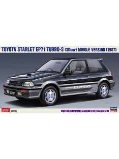 Hasegawa - Toyota Starlet Ep71 Turbo S Middle Version 1987