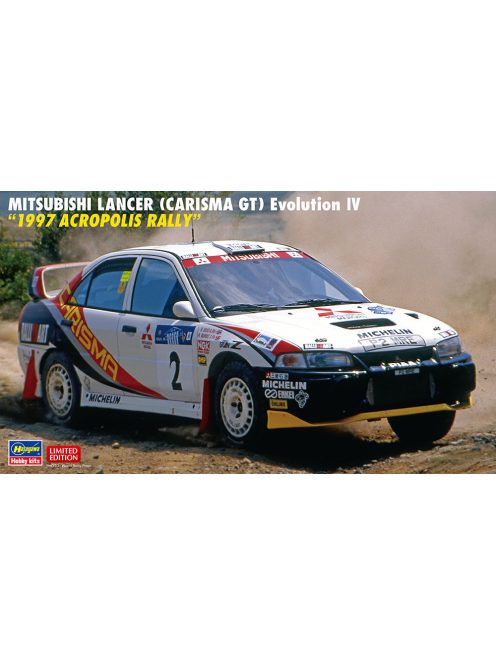 Hasegawa - Mitsubishi Lancer Carisma Gt Evolution Iv N 2 Rally Acropolis 1997 A.Reid - R.Burns