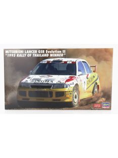   Hasegawa - MITSUBISHI LANCER GSR EVOLUTION III N 2 WINNER RALLY THAILAND 1995 /