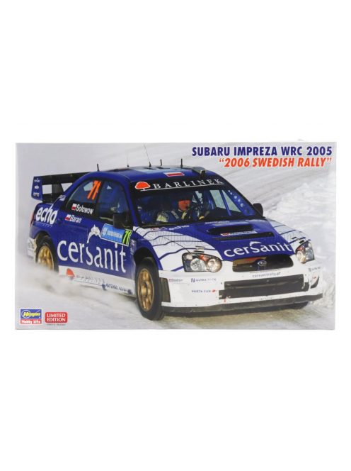 Hasegawa - SUBARU IMPREZA WRC TEAM CERSANIT N 71 RALLY SWEDEN 2006 MICHAL SOLOWOW - MACIEJ BARAN /