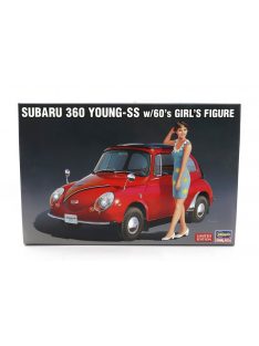 Hasegawa - SUBARU 360 YOUNG-SS WITH GIRL FIGURE 1958 /