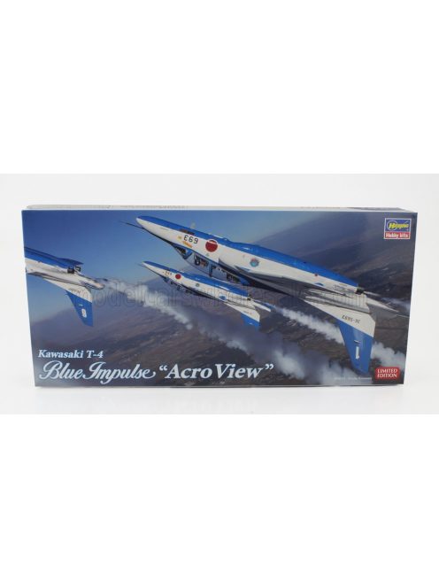 Hasegawa - KAWASAKI T-4 BLUE IMPULSE ACRO VIEW MILITARY AIRPLANE 1970 /