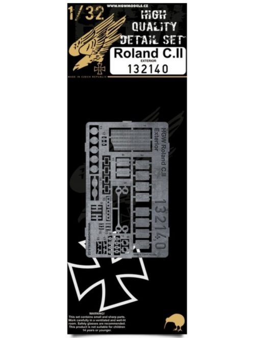 HGW Models - 1/32 Roland C.II - Exterior - Photo-etched Sets  - Wingnut Wings