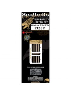   HGW Models - 1/32 Albatros D.V / D.Va - Fabric Seat Belts  - pre-cut (laser) Wingnut Wings