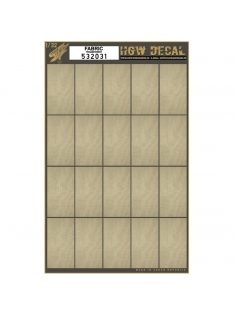   HGW Models - 1/32 Canvas - Decals Wood Grain - transparent 20 pc. of 60 x 32 mm