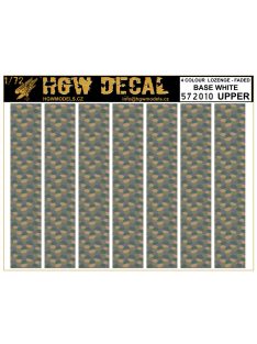   HGW Models - 1/72 4 Colour Lozenge Upper - Decals Wood Grain - base white sheet: A5