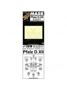 HGW Models - 1/32 Pfalz D.XII - Masks - Wingnut Wings