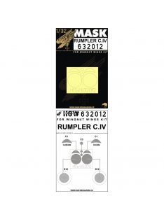 HGW Models - 1/32 Rumpler C.IV - Masks - Wingnut Wings