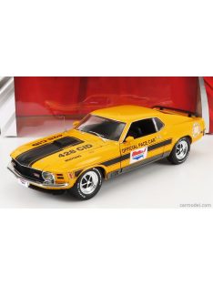   Highway61 - Ford Usa Mustang Mach-1 428 Cid Coupe 1970 Official Pace Car Michigan Speedway International Orange Black