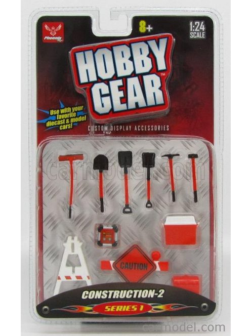 Hobby Gear - Accessories Set Costruzioni Edili - Building Constructions Orange Black