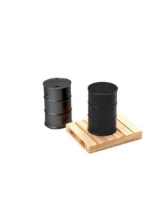 Hobby Gear - 1:24 Drums And Pallet - Diorama Accessoires