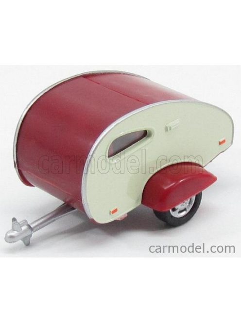 Hongwell - Trailer Caravan Roulotte 1960 Red Cream