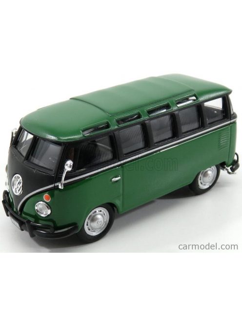 Hongwell - Volkswagen T1 Samba Minibus 1962 Green Black