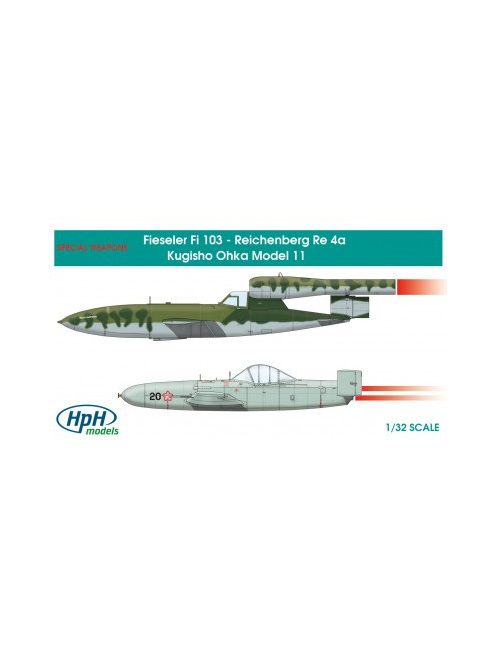 HPH Models - 1/32 Fi-103 - Reichenberg + Ohka