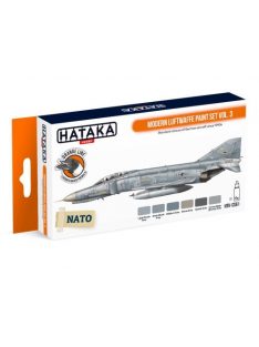   HATAKA - Orange Line Set(6 pcs) Modern Luftwaffe paint set vol. 3