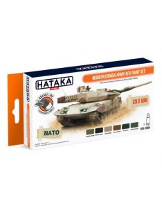   HATAKA - Orange Line Set(6 pcs) Modern Danish Army AFV paint set