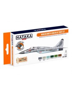   HATAKA - Orange Line Set(6 pcs) Modern North Korean AF paint set