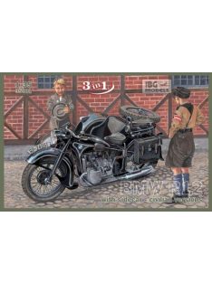 IBG Models - Bmw R 12 With Sidecar Civilian Ver 3/1