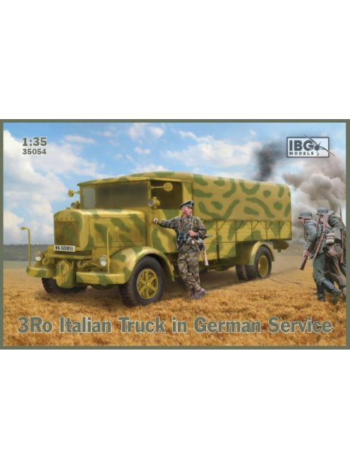 IBG Models - 3Ro Italian Truck In German Service