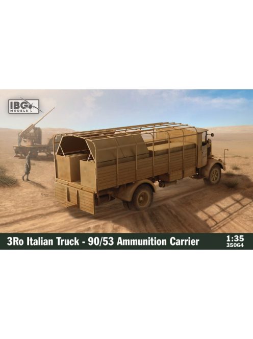 IBG Models - 3Ro Italian Truck - 90/53 Ammunition Carrier