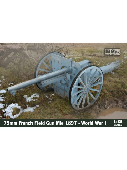 IBG - 1/35 75mm French Field Gun Mle 1897 - World War I - IBG