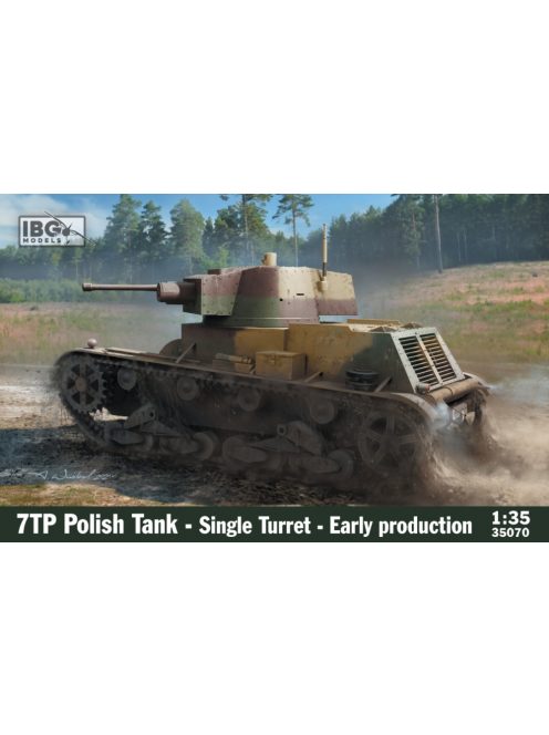 IBG - 1/35 7TP Polish Tank - Single Turret - Early Production
