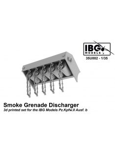   IBG - 1/35  Smoke Grenade Dischargers for Pz.Kpfw.II Ausf. b - 3d Printed Set