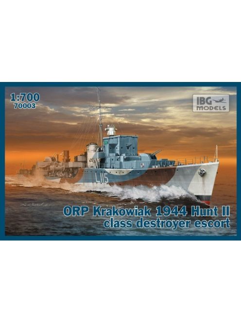 IBG Models - Orp Krakowiak 1944 Hunt Ii Class Destroyer Escort