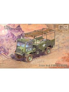 IBG - 1/72 Bedford QLR 3 ton 4x4 Fire Tender 