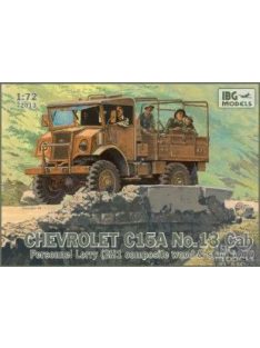   IBG - 1/72 Chevrolet C.15A  No.13 Cab Personnel Lorry ( 2H1 composite wood & steel body)Australian Pattern