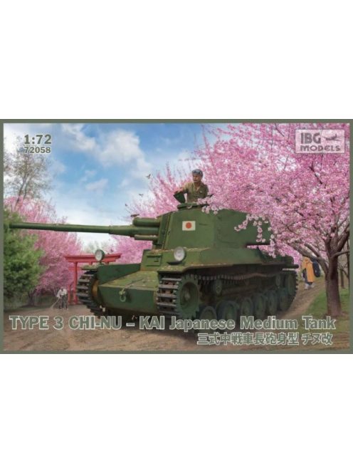 IBG - 1/72 Type 3 Chi-Nu – Kai Japanese Medium Tank