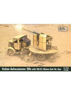   IBG Models - Italian Autocannone 3Ro With 90/53 90Mm Anti Air Gun