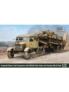   IBG - 1/72 Scammell Tank Transporter with TRCU30 Trailer and Crusader Mk.I/II (2in1)