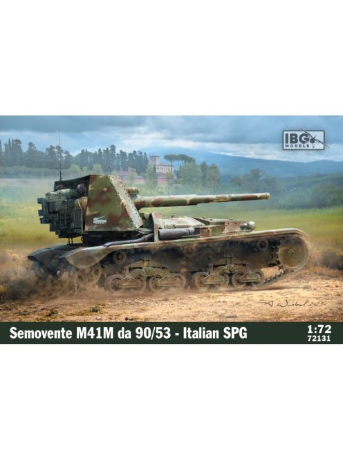 IBG - 1/72 Semovente M41M da 90/53 - Italian Selfpropelled Gun