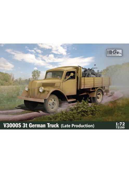 IBG - 1/72 V3000S 3t German Truck (Late production)