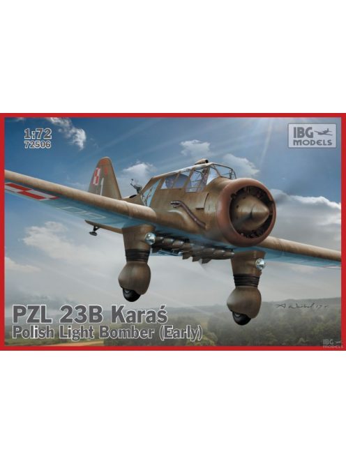 IBG - 1/72 PZL.23B Karaś - Polish Light Bomber (Early production)