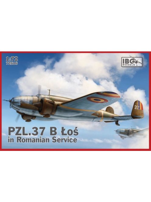 IBG Models - Pzl 37B Los Ii Romanian Service