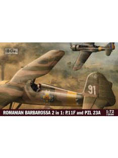   IBG - 1/72 2 in 1: Romania Barbarossa (PZL 23A and PZL p.11F in Romanian Service)