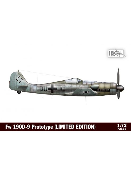 IBG - 1/72 Fw 190D-9 Prototype (LIMITED EDITION, will include additional 3d printed parts) - IBG