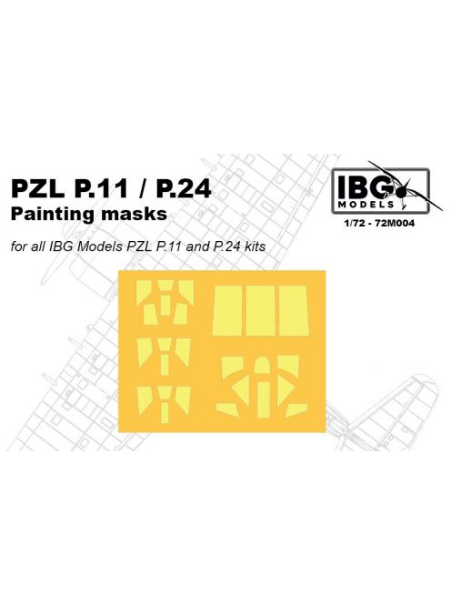 IBG - 1/72 PZL P.11/P.24 PAINTING MASKS
