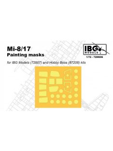   IBG - 1/72 Mi-17 Painting Masks (For IBG and Hobby Boss kits)