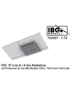 IBG - 1/72 Radiators for PZL 37 Łoś A/A bis (3d printed)