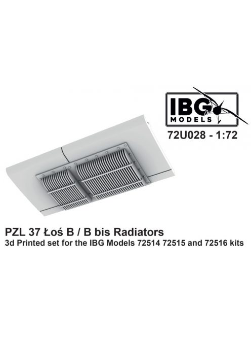 IBG - 1/72 Radiators for PZL 37 Łoś B/B bis (3d printed)