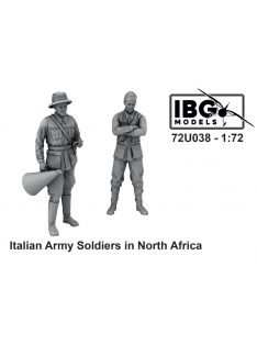   IBG - 1/72 Italian Army Soldiers in North Africa (3d printed - 2 figures)