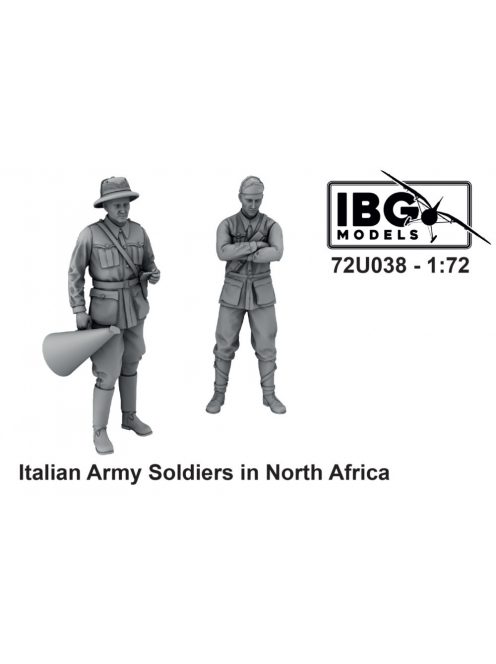 IBG - 1/72 Italian Army Soldiers in North Africa (3d printed - 2 figures)