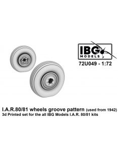   IBG - 1/72  I.A.R. 80/81 Wheels Groove Pattern (used from 1942)