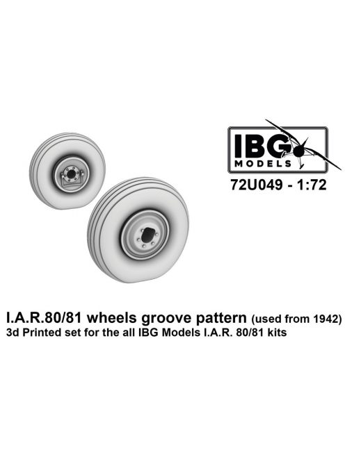 IBG - 1/72  I.A.R. 80/81 Wheels Groove Pattern (used from 1942)