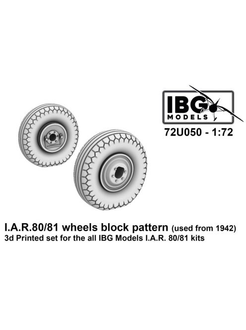 IBG - 1/72  I.A.R. 80/81 Wheels Block Pattern (used from 1942)