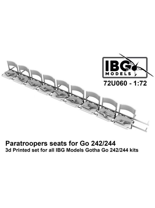 IBG - 1/72 Paratroopers seats for Gotha Go-242/244